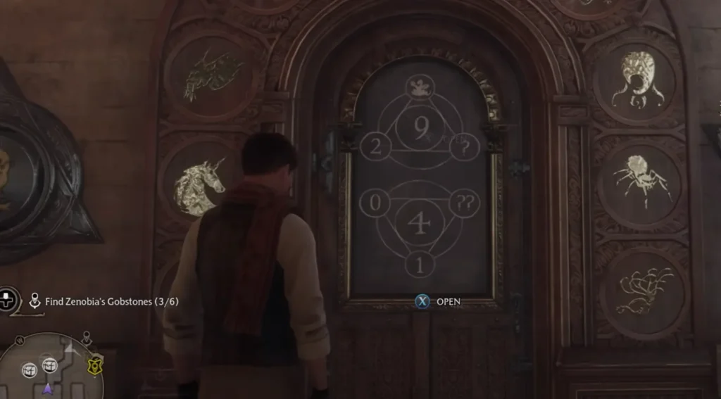 Hogwarts Legacy Library Annex Door Puzzle