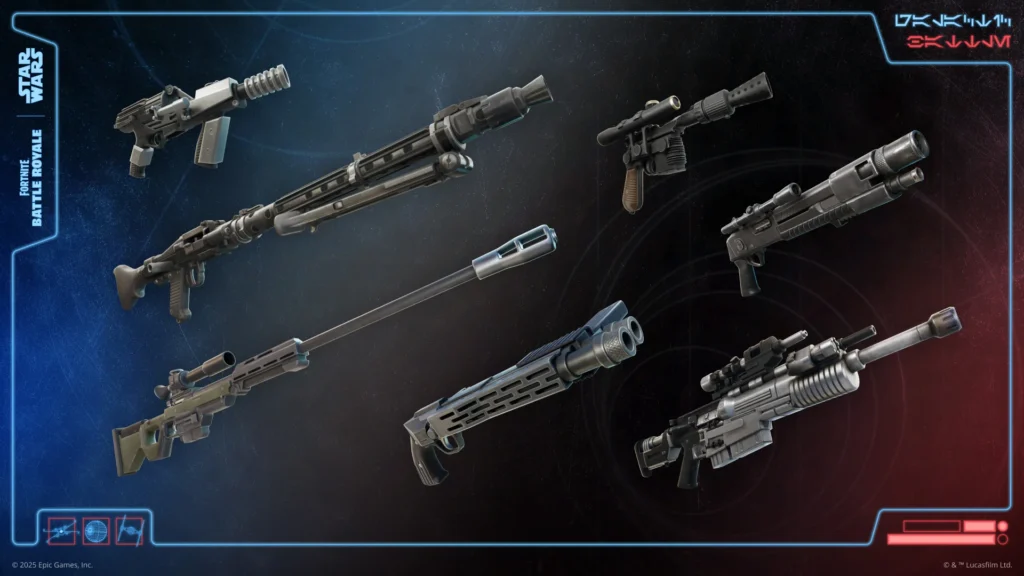 New Weapons in Fortnite