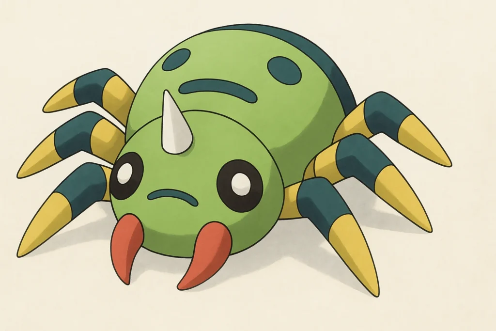 8. Spinarak – The OG Tiny Terror