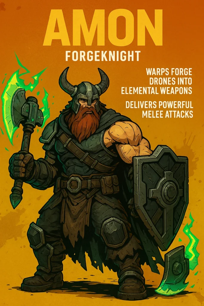 Borderlands 4 Vault Hunters: Meet the New Characters and Their Abilities. Meet Amon – The Forgeknight