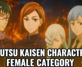 Jujutsu Kaisen Characters Female Catagory