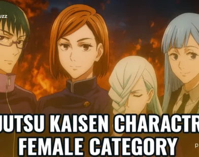 Jujutsu Kaisen Characters Female Catagory