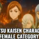 Jujutsu Kaisen Characters Female Catagory 80x80