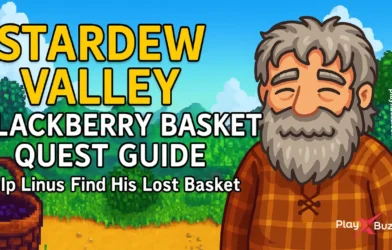 Complete Stardew Valley Blackberry Basket quest. Learn Linus’s basket location, how to retrieve it, and the reward you get.