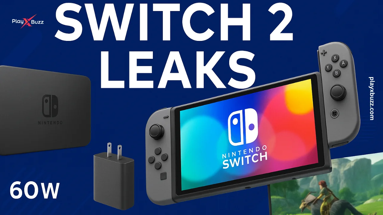 Switch 2 Leaks: New Dock, Joy-Con, GPU, Games and Price