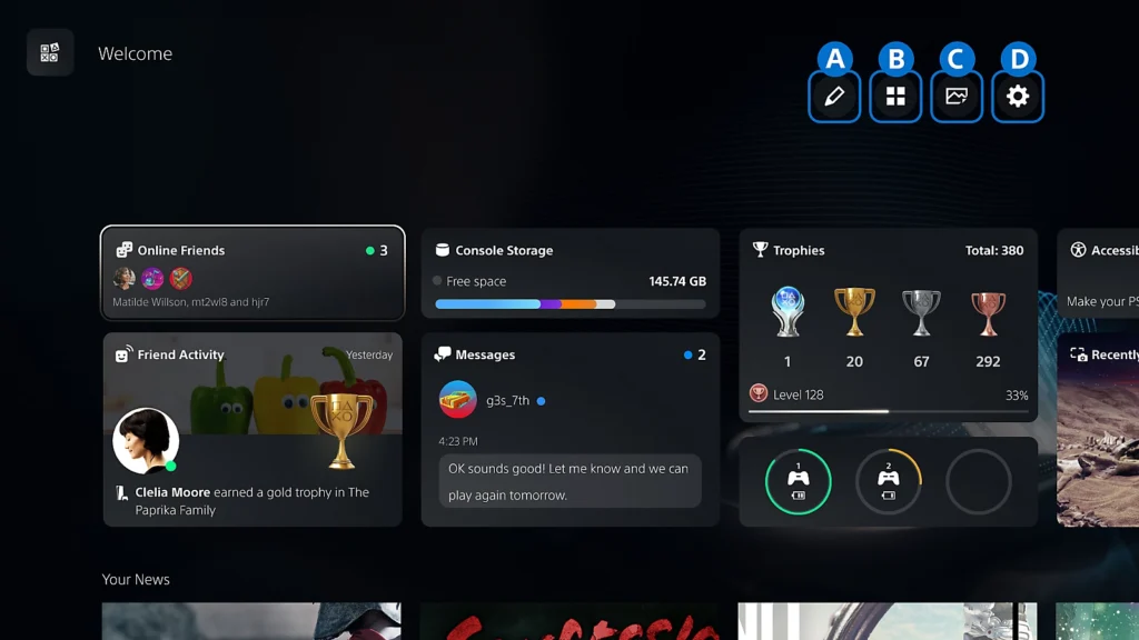 How to Change PS5 Background First step